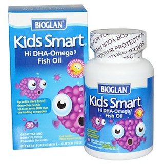 Kids DHA-Omega 3 Fish Oil, Berry Flavor, 30 Chewable Burstlets หรือ gummy หรือ น้ำ