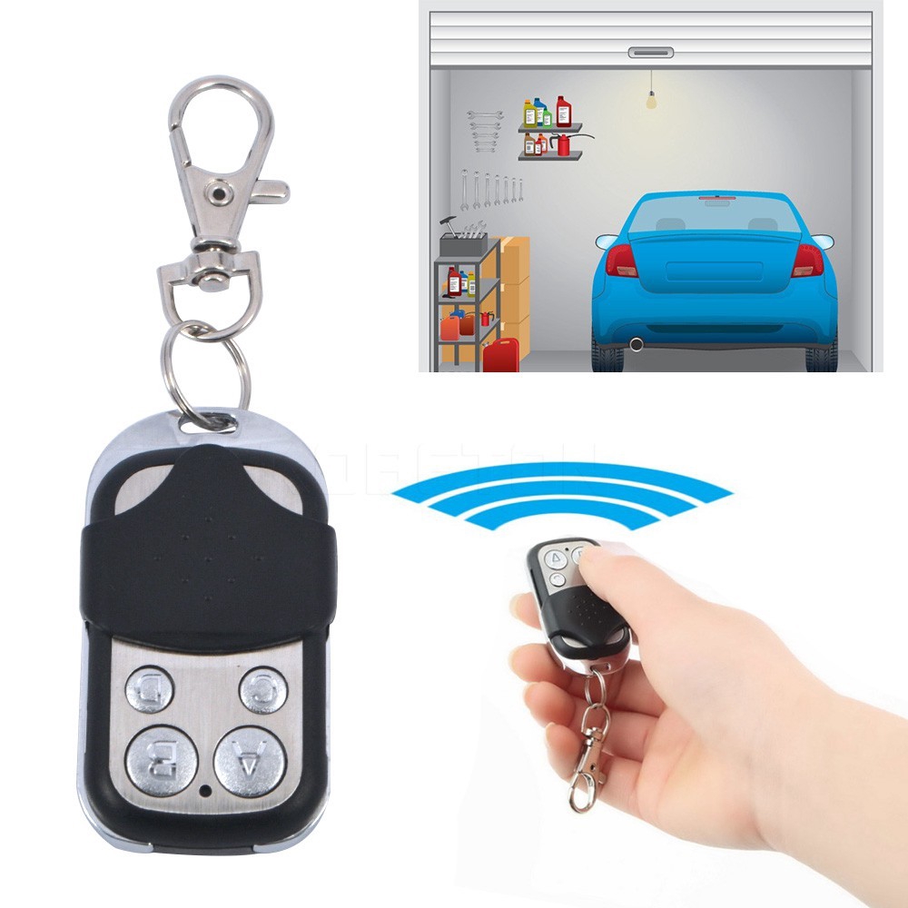 ภาพหน้าปกสินค้าUniversal Wireless Remote Control Receiver Module RF Transmitter Car Portable