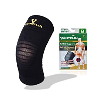 vantelin-knee-support-ซัพพอร์ตเตอร์ผ้า-แวนเทลิน-ซัพพอร์ต-สีดำ-1-ชิ้นในกล่อง