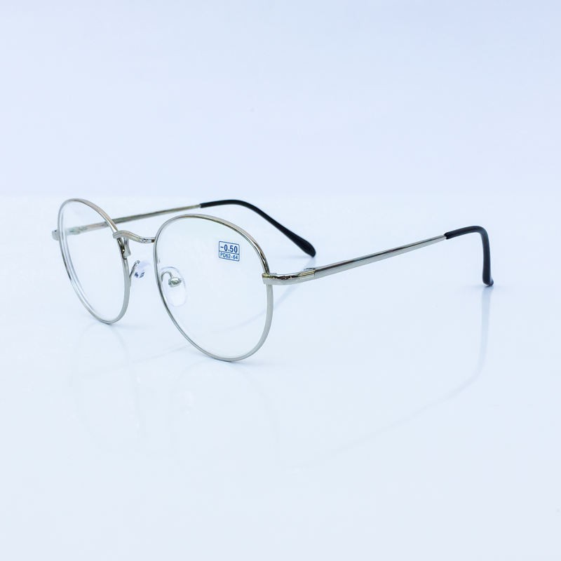 แว่นสายตาสั้น-และกลองแสง-แว่นตาคุณภาพ-กรอบโลหะ-ทรงหยดน้ำ-รุ่น-8901