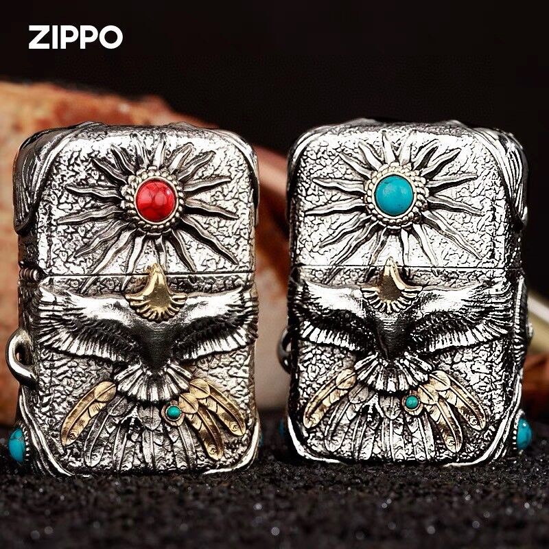 ไฟแช็ค-zippo-กันลมกันน้ำไฟแช็กน้ำมันก๊าด