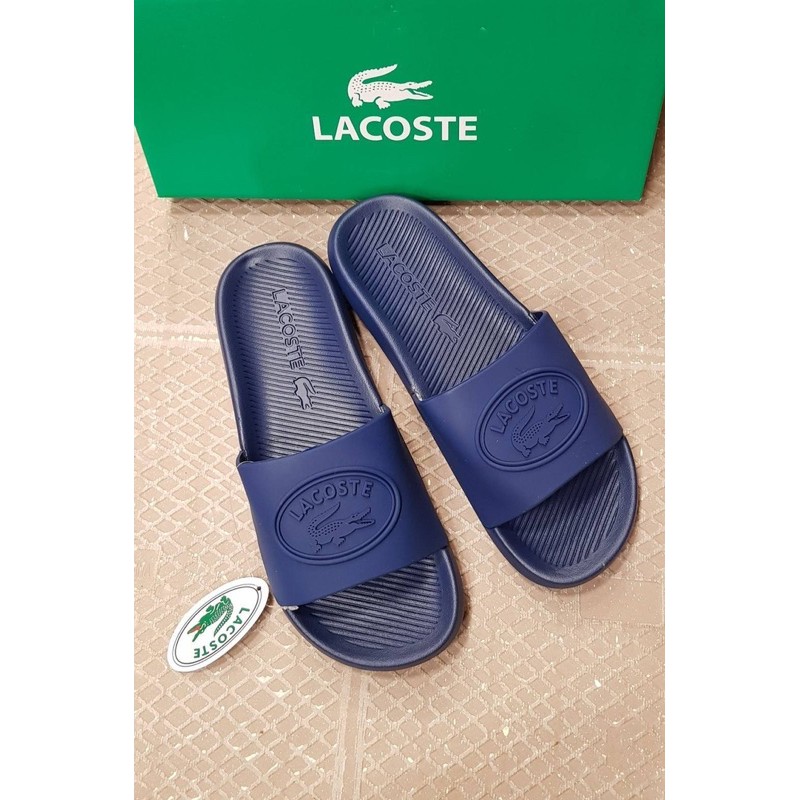 รุ่นใหม่-รองเท้าแตะ-lacoste-ลาคอส-แถมกล่อง