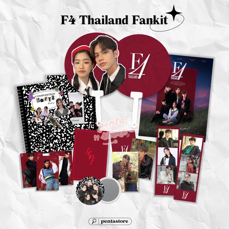 f4 thailand カードサイン　brightwin nani dew tu FULL] BRIGHT, WIN, DEW, NANI -Shooting Star Ost.F4 Thailand
