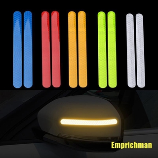 (Semprichman) สติกเกอร์สะท้อนแสง สําหรับติดกระจกมองหลังรถยนต์ 2