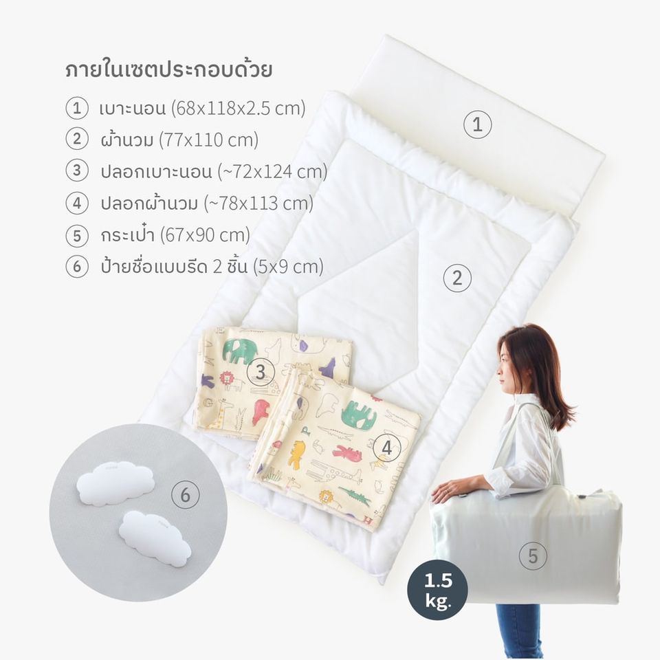 nap-futon-set-เซตที่นอนญี่ปุ่นพกพา