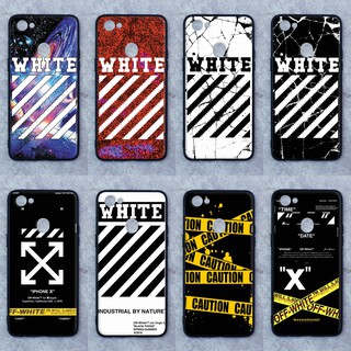 เคส Oppo F7 ลายWhite ขอบนิ่มหลังแข็ง เคส ถือ เคส Caseเคส TPU ขอบนิ่มหลังแข็ง ไม่ขูดตัวเครื่อง ไม่กัดขอบช่วยปกป้องมือถือล