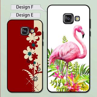 เคสโทรศัพท์ซิลิโคน พิมพ์ลายลูกไม้สําหรับ Samsung A3 A5 A6 A7 A8 A9 Pro Star Plus 2015 2016 2017 2018