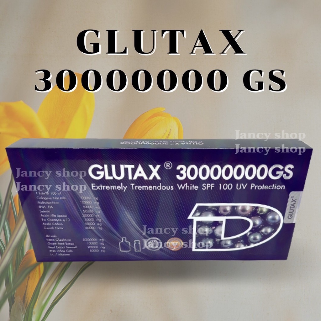 ภาพหน้าปกสินค้าGlutax 30,000,000Gs Extremely Tremendous White SPF 100 UV Protection (1 กล่อง) จากร้าน jancy_shop บน Shopee