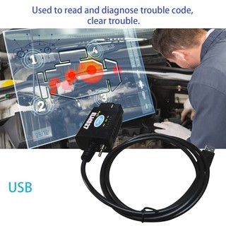 ภาพหน้าปกสินค้า💕 USB ดัดแปลงเครื่องสแกนเนอร์วินิจฉัย ELM327 MS-CAN HS-CAN Forscan OBD2 สำหรับฟอร์ด ซึ่งคุณอาจชอบราคาและรีวิวของสินค้านี้