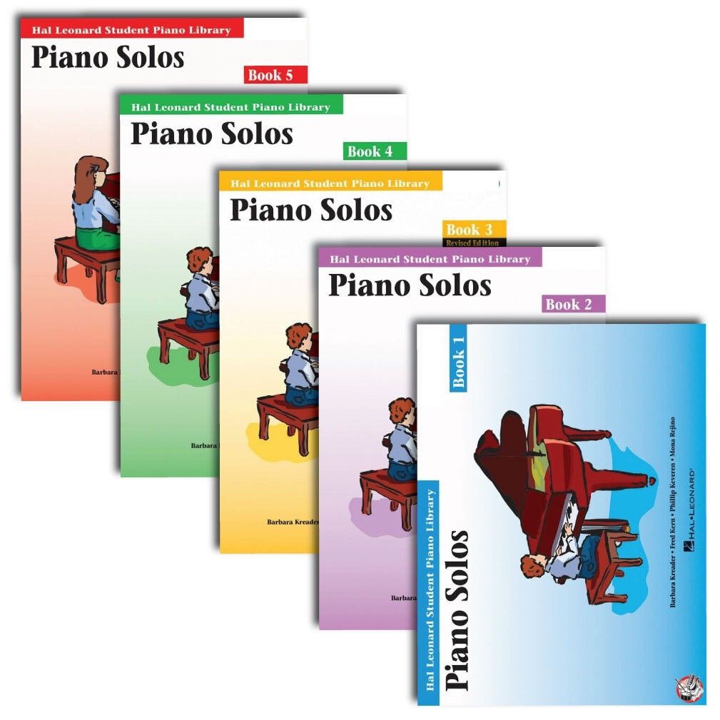 Piano Solos Book 1 - Book with Online Audio and MIDI Access: Hal Leonard  Student Piano Library