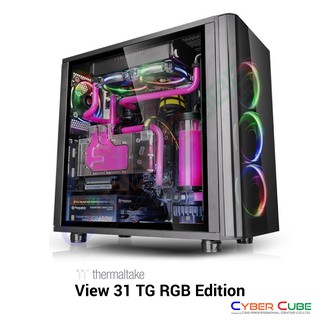 Thermaltake View 31 Tempered Glass RGB Edition (เคส) Case