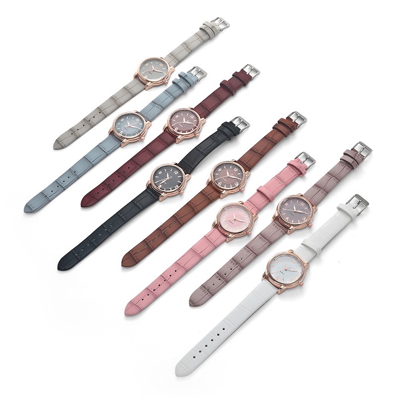 accessories-นาฬิกาข้อมือควอตซ์-ประดับคริสตัล-กันน้ำ-สไตล์เกาหลี-แฟชั่นสําหรับผู้หญิง