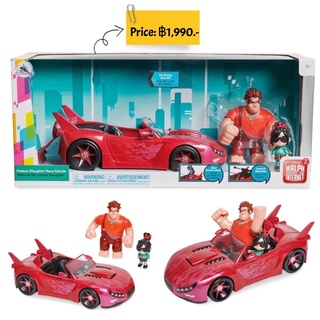 Disney Ralph Breaks the Internet Feature Slaughter Race Vehicle Set New w Box