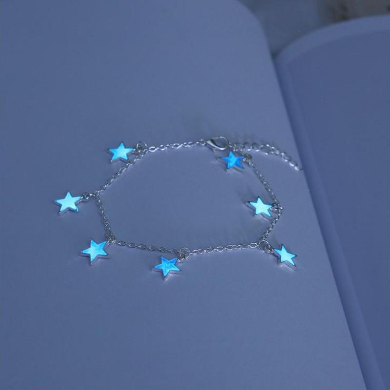 ภาพหน้าปกสินค้าLuminous Glowing Barefoot Sandal Beach Anklet Foot Chain Jewelry Ankle Bracelet ที่เกี่ยวข้อง