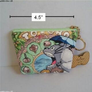 กระเป๋าเหรียญ ลาย โตโตโร่ (Totoro) ขนาด 4.5x4 นิ้ว