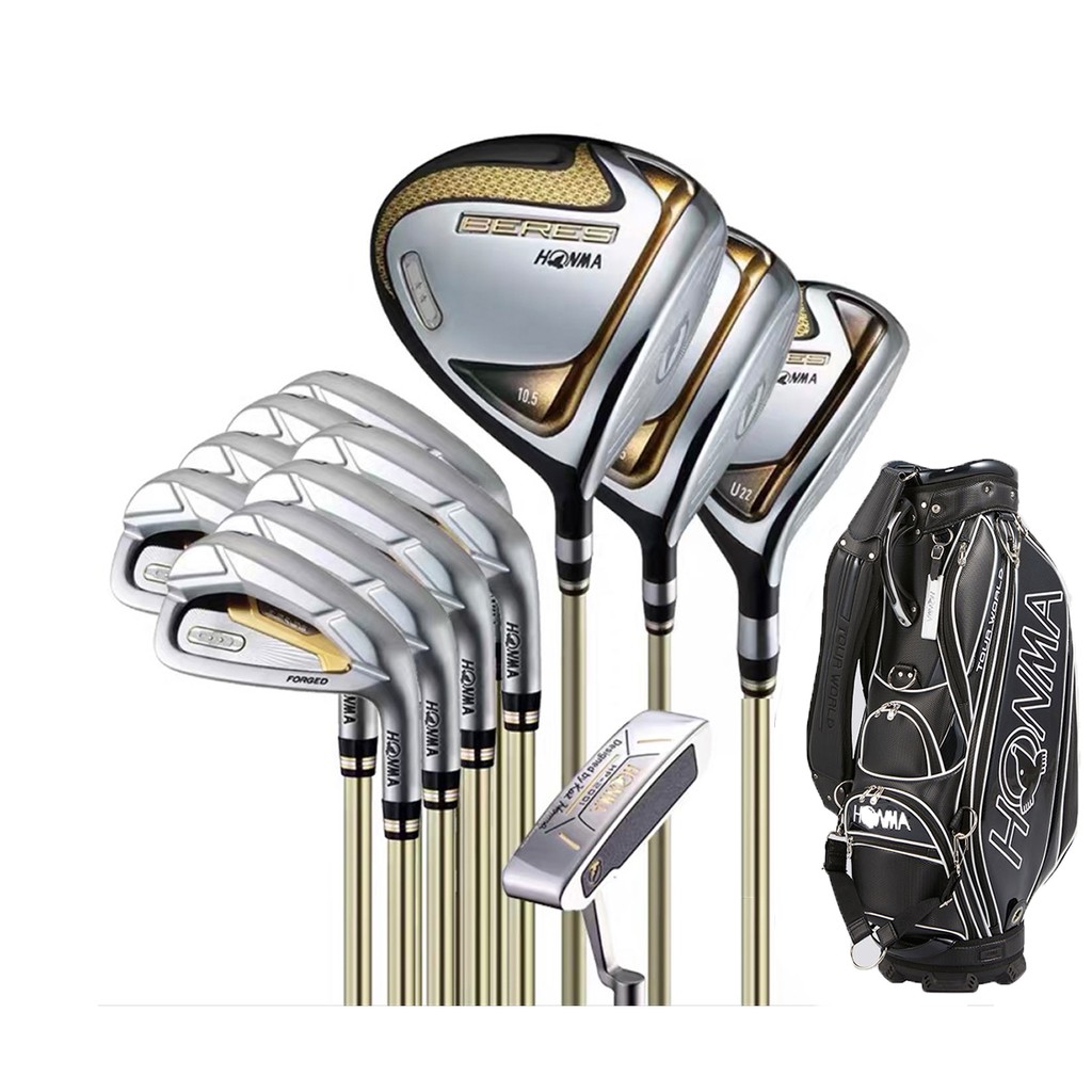 ไม้กอล์ฟ-ชุดไม้กอล์ฟครบเซ็ต-full-set-honma-fsh001-รุ่นใหม่ล่าสุด-for-men-right-handed