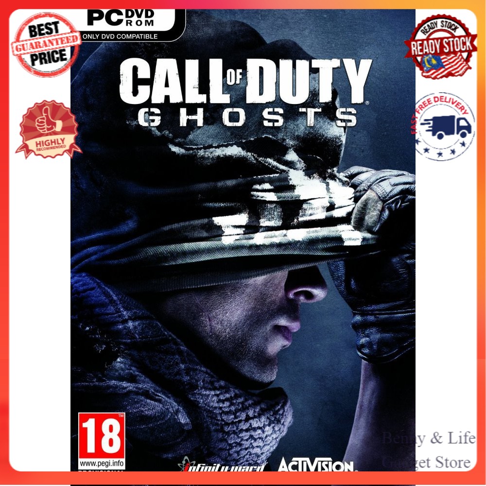 Call of Duty: Ghosts Offline พร้อม DVD - เกมพีซี | Shopee Thailand