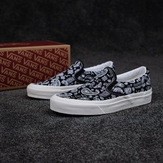 Vans Vault OG รองเท้าผ้าใบลําลอง พิมพ์ลายกราฟฟิติสัตว์ ดอกไม้ ขนาดเล็ก 1694