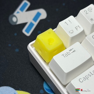 ภาพหน้าปกสินค้า🧀 Cheese Keycap  ปุ่มคีย์บอร์ดชีส คีย์แคปชีส วัสดุแข็งแรง (อ่านรายละเอียดสินค้าก่อนสั่งซื้อ) ที่เกี่ยวข้อง