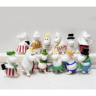 ภาพหน้าปกสินค้าโมเดล ฟิกเกอร์ มูมิน  Moomin & Family  มีหลายแบบ Figures Model ของเล่น (ชุด12ชิ้น) 🤍 ที่เกี่ยวข้อง