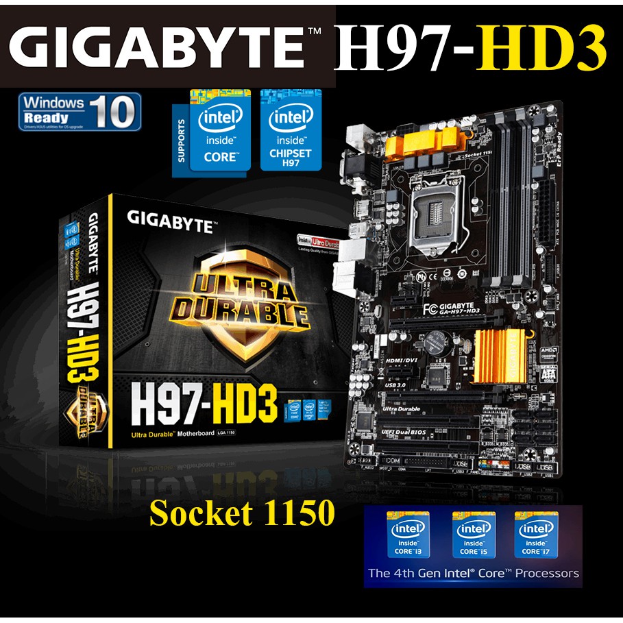 Gigabyte GA-H97-HD3 - Carte mère autres sockets - Top Achat
