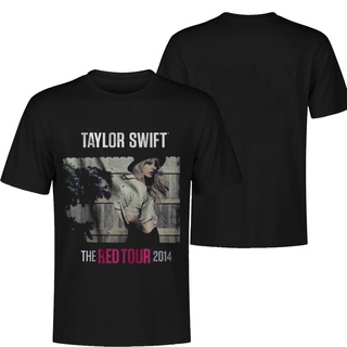 ราคาต่ำสุด!!เสื้อยืดลายกราฟฟิก Taylor Swift 2014เสื้อยืดวงดนตรีแฟชั่น
