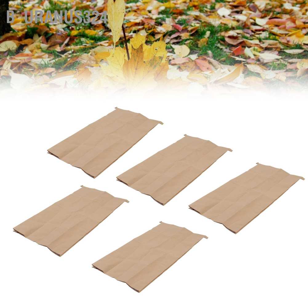 b-uranus324-5pcs-kraft-paper-composite-woven-bag-waterproof-100-x-50cm-leaf-storage-for-home-garden-courtyard-lawn