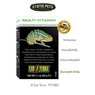 Exo Terra MultiVitamin Powder Supplement 30G วิตามินแบบผงสำหรับสัตว์เลื้อยคลาน