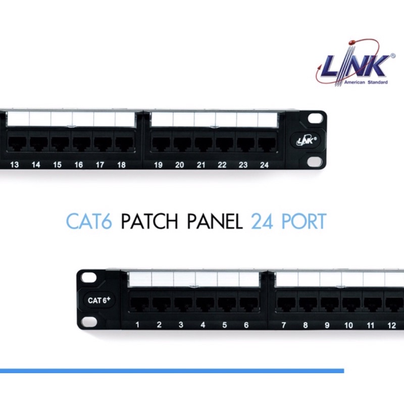 link-patch-panel-24-port-cat6-us-3124a