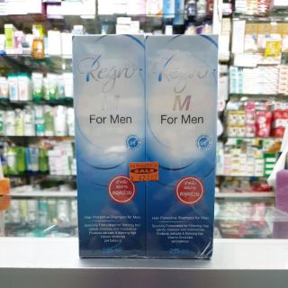 ภาพหน้าปกสินค้าRegro hair protective shampoo for men (แพ็คคู่) ขนาด 225+225 มล.💦 ซึ่งคุณอาจชอบราคาและรีวิวของสินค้านี้