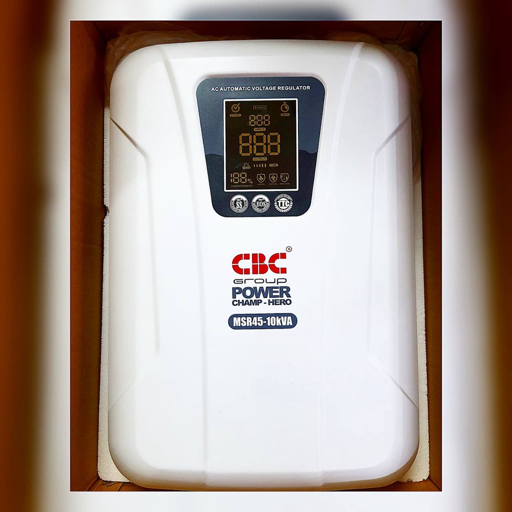 cbc-เครื่องปรับแรงดันไฟฟ้าอัตโนมัติ-รุ่น-msr45-10kva-สีขาว-รองรับแรงดันได้-45-280-โวลท์-เครื่องปรับแรงดัน