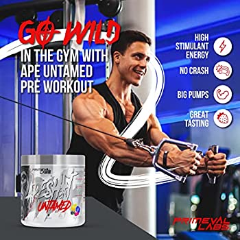 Primeval Labs APESH*T UNTAMED Pre-Workout – Powder, Free Shipping + Sample