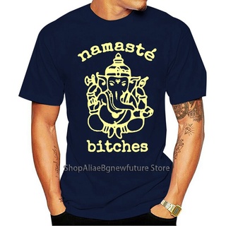 ใหม่ เสื้อยืด ลาย Namaste Bitches Cegpmd49Ocnbgb11 สําหรับผู้ชาย