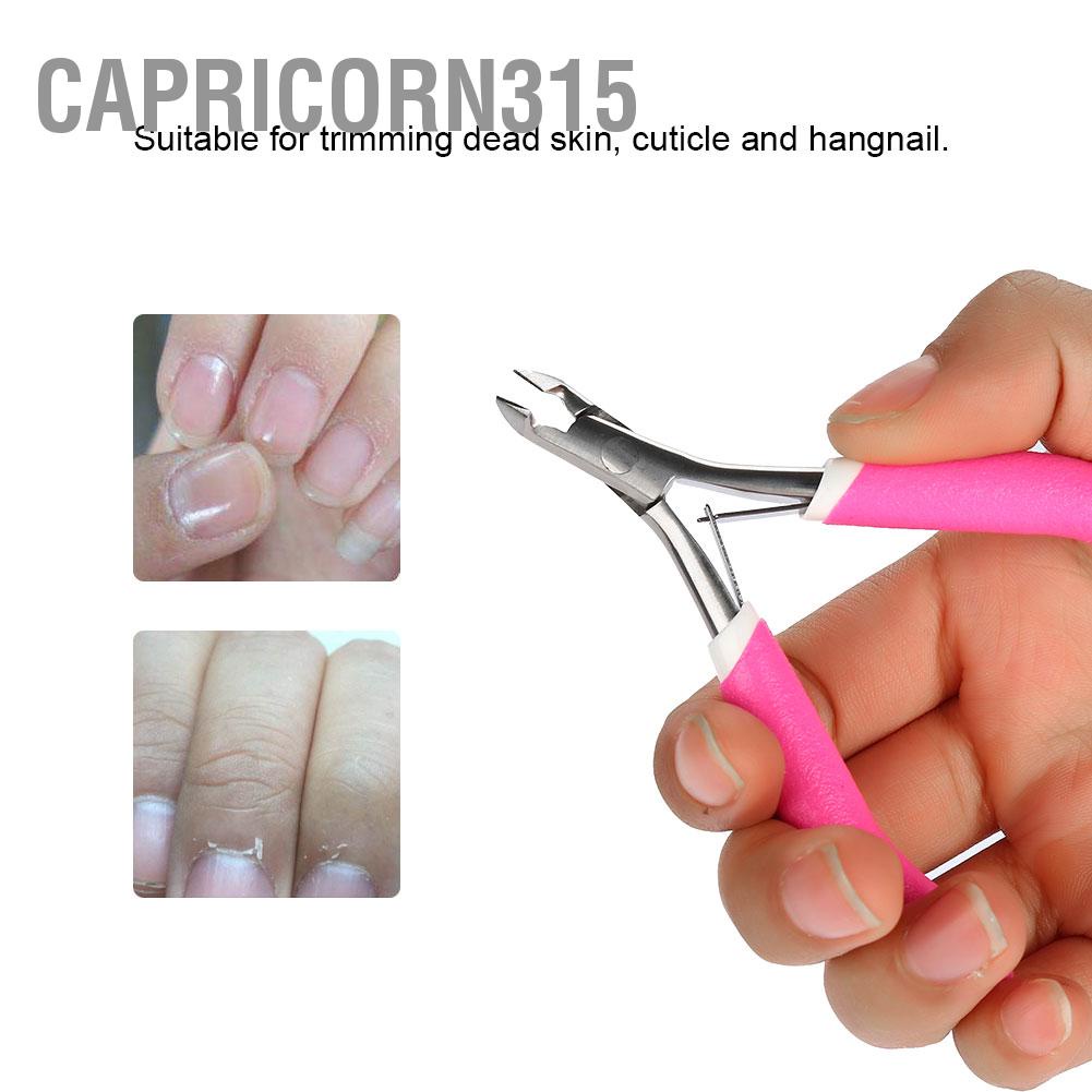 capricorn315-professional-stainless-steel-nail-cuticle-nipper-clipper-dead-skin-scissor-manicure-tool