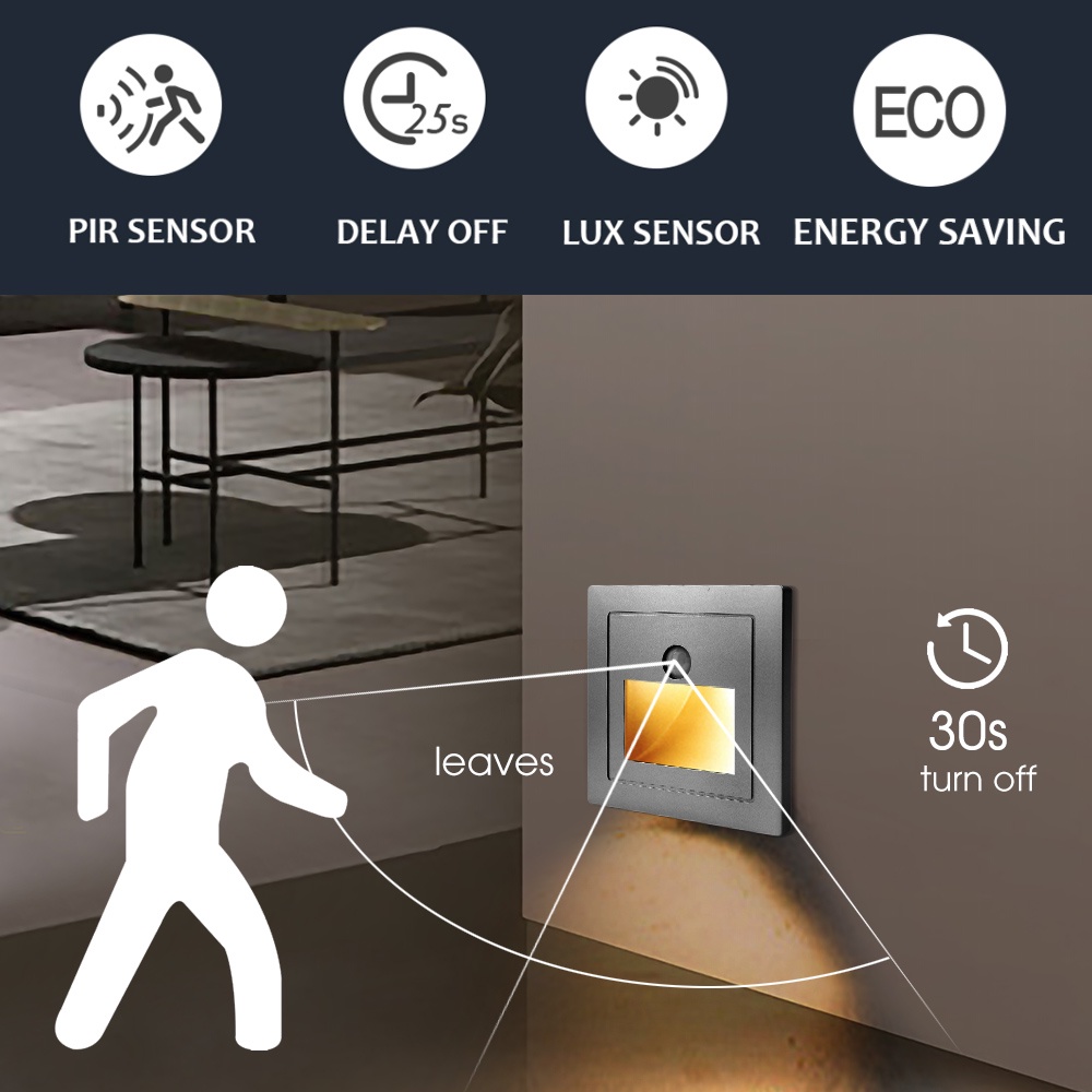 โคมไฟอินฟราเรด-led-ตรวจจับความเคลื่อนไหว-pir-เซนเซอร์ตรวจจับความเคลื่อนไหว-สําหรับบันได-ทางเดิน