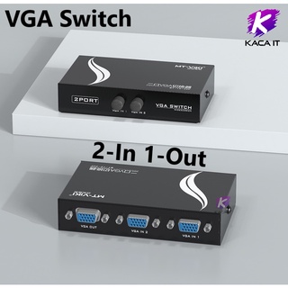 ภาพหน้าปกสินค้าVGA Switch SELECTED 2port เข้า2ออก1จอ MT-VIKI 2 Ports 2-In 1-Out VGA switch ที่เกี่ยวข้อง