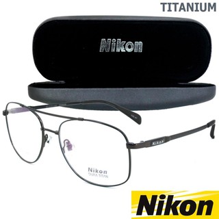 Nikon รุ่น NC-3069 สีน้ำตาล TITANIUM NICKELFREE(ขาข้อต่อ)
