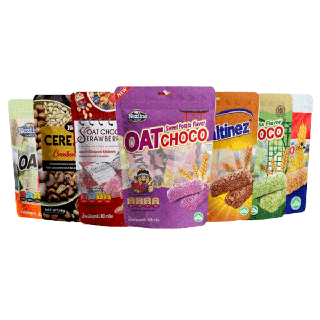 Oat Choco Nezline ขนมข้าวโอ๊ตอัดแท่ง ห่อเล็ก มี 8 รสชาติ ปริมาณ 80 กรัม (ของแท้ต้องตราเนสไลน์ มีเลข อย.จดแจ้ง)