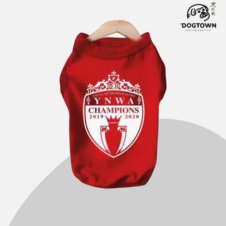 เสื้อสุนัข  Liverpool Champion สีแดง