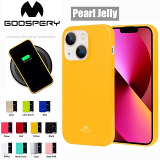 for iPhone 14 Pro Plus Max รุ่น Mercury Goospery Colorful Pearl Jelly TPU Case