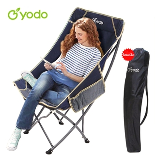 สินค้า Yodoกลางแจ้ง เก้าอี้พับนอนได้ เก้าอี้ เก้าอี้พับได้ เก้าอี้สนาม Camping Chair เก้าอี้แคมป์ปิ้ง เก้าอี้แคมปิ้ง เก้าอี้พับ