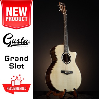 (มีของแถมพิเศษ) Gusta Grand Slot กีตาร์โปร่ง Acoustic Guitar 3rd Floor Music