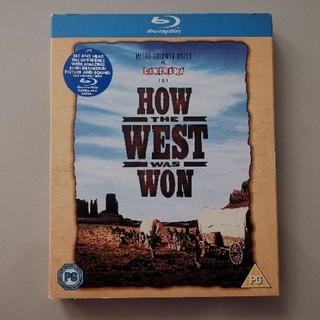 แผ่นบลูเรย์แท้  HOW​ THE​ WEST WAS WON #มือสอง >ไม่มี​ไทย​