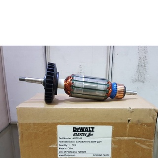 DEWALT ARMATURE PART NO. 401702-08 FOR MODEL. DW 810 อะไหล่ทุ่นเครื่องเจียร์ไฟฟ้า รุ่น DW 810ยี่ห้อ ดีวอล