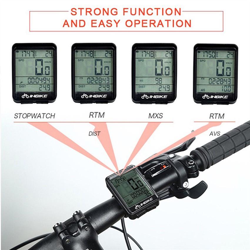 อุปกรณ์เสริมจักรยาน-ไมค์จักรยาน-อุปกรณ์วัดระยะทางจักรยาน-อุปกรณ์วัดความเร็วจักรยาน-inbike-screen-bicycle-cycling-bike