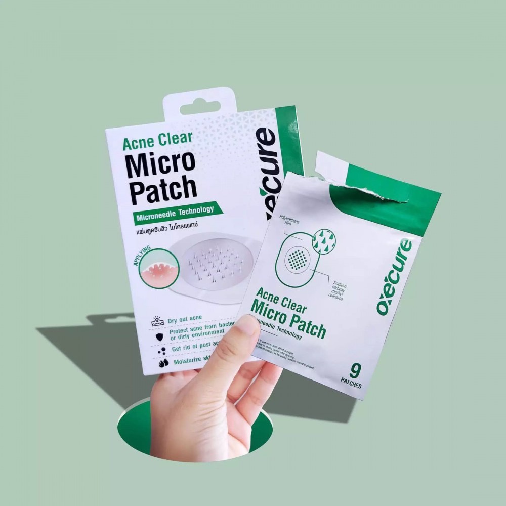 oxe-cure-acne-clear-micro-patch-แผ่นแปะดูดซับสิว-กล่อง-9-ชิ้น-oxecure