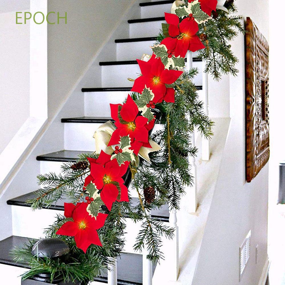 epoch-สายไฟ-led-10ดวงลายดอกไม้สําหรับตกแต่งคริสต์มาส-2-เมตร
