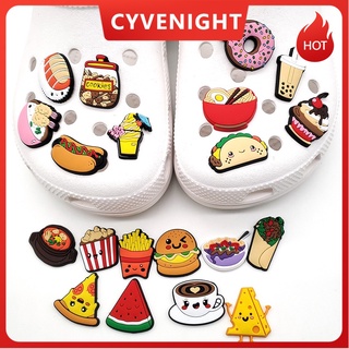 สินค้า Jibbitz จี้การ์ตูนน่ารัก ขนาดเล็ก สําหรับตกแต่งรองเท้า Crocs Pvc