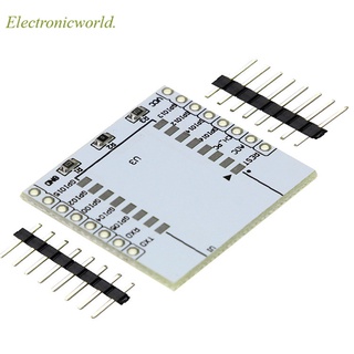 Esp8266 แผ่นอะแดปเตอร์โมดูลไร้สาย WIFI Serial สําหรับบอร์ดอิเล็กทรอนิกส์ ESP-07 ESP-08 ESP-12 ESP-12E ESP-12F Diy