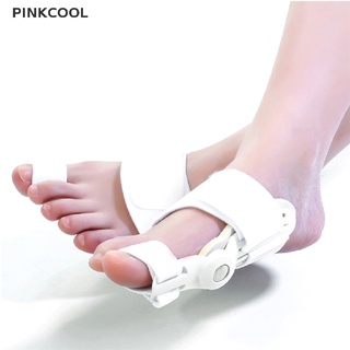 Pinkcool เฝือกหนีบนิ้วเท้า บรรเทาอาการปวดเท้า Hallux Valgus